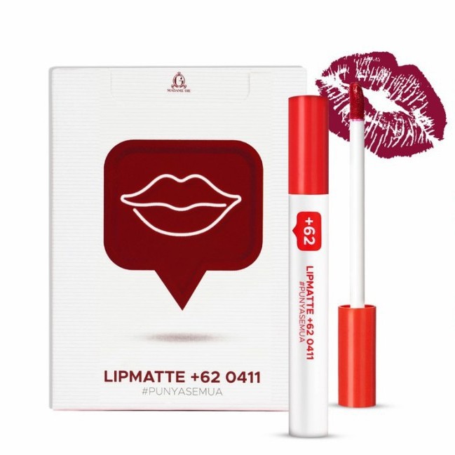 ★ BB ★ Madame Gie Lip Matte +62 - Make Up Lipstick | Lip Cream