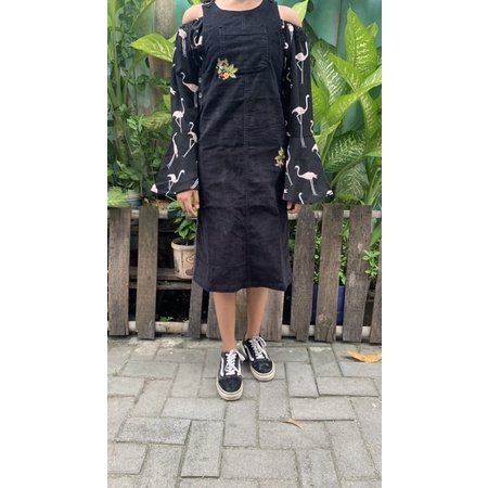 Overall Corduroy Midi by EGD (Exit Girls Denim)