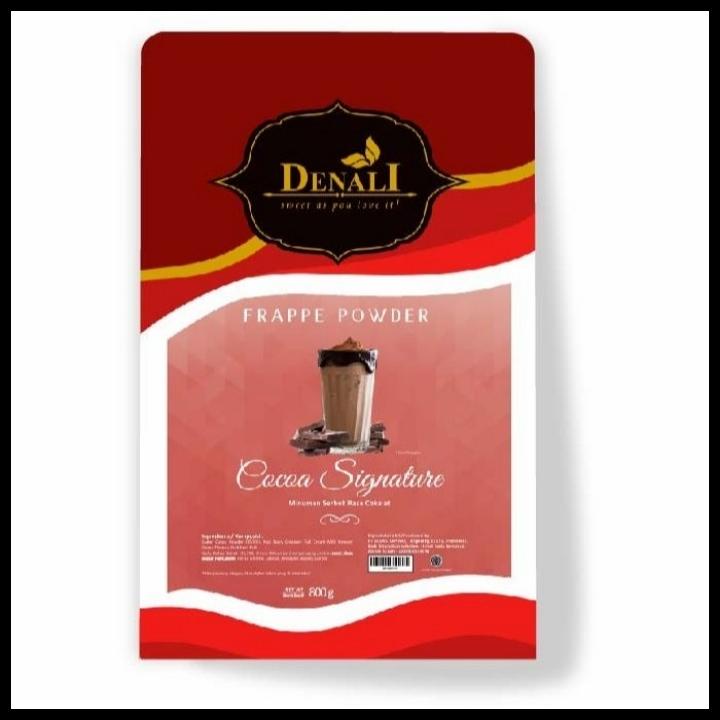 

TERBARUU!! Denali Frappe Powder Cocoa Signature TERLARIS