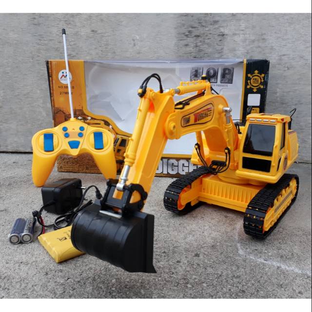 RC Alat Berat Excavator - Remote Control Beko Truk Mainan Anak Edukatif