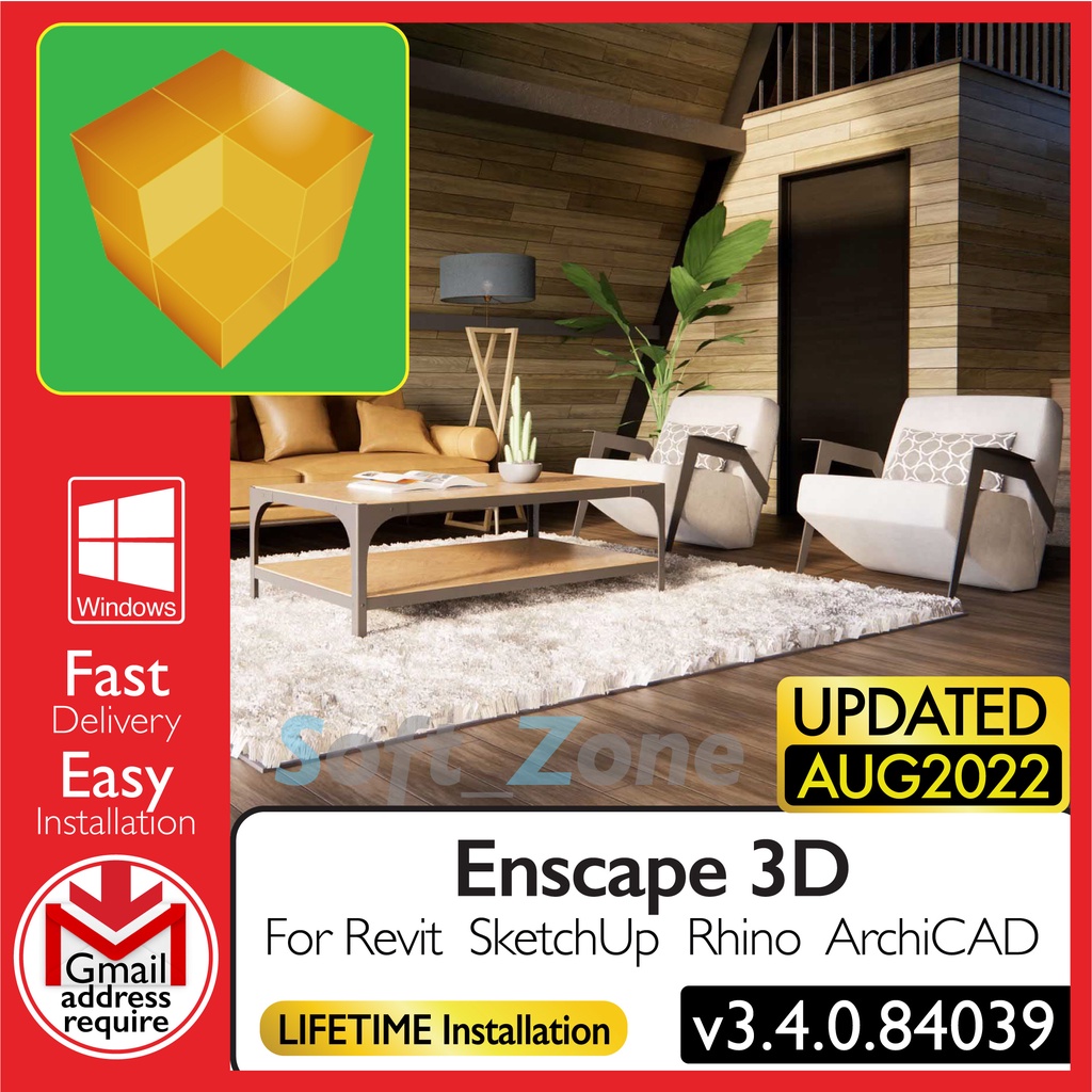 

Enscp 3D 3.4.0.84039 + v3 Assts Lbrry - Fr Rvt | SktchUp | Rhn | ArchCAD [WINDOWS x64] - Dgtl Dwnld