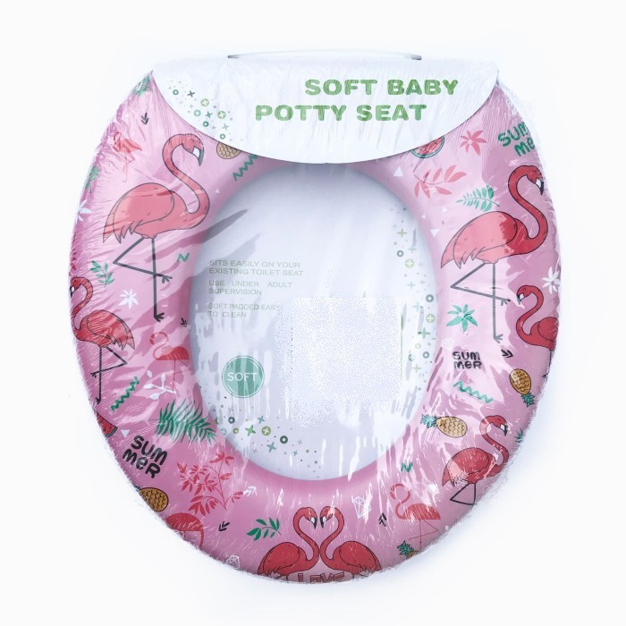 RING CLOSET SOFT POTTY BABY SEAT ANAK TANPA HANDLE TOILET TRAINING