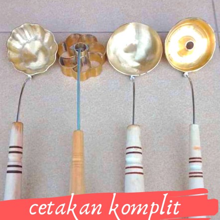 Paket Cetakan Kue kuningan / Cetakan Bakwan Cabang 4