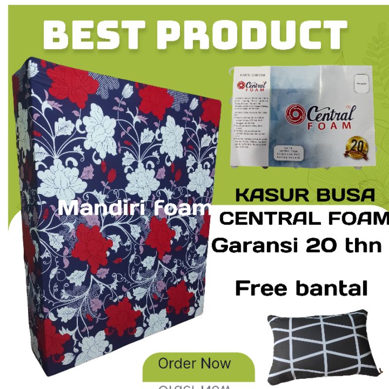 Kasur Busa Central Foam  Tebal 30 Garansi 20thn