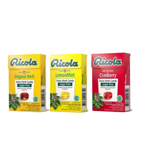 PERMEN RICOLA 40 gr - 27,5 gr All Variant