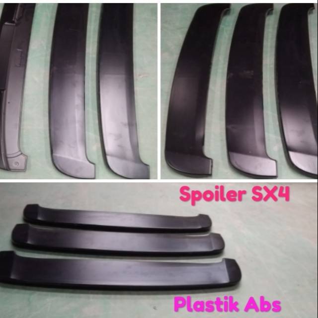 Spoiler Plastik Abs Suzuki Sx4 Mentah