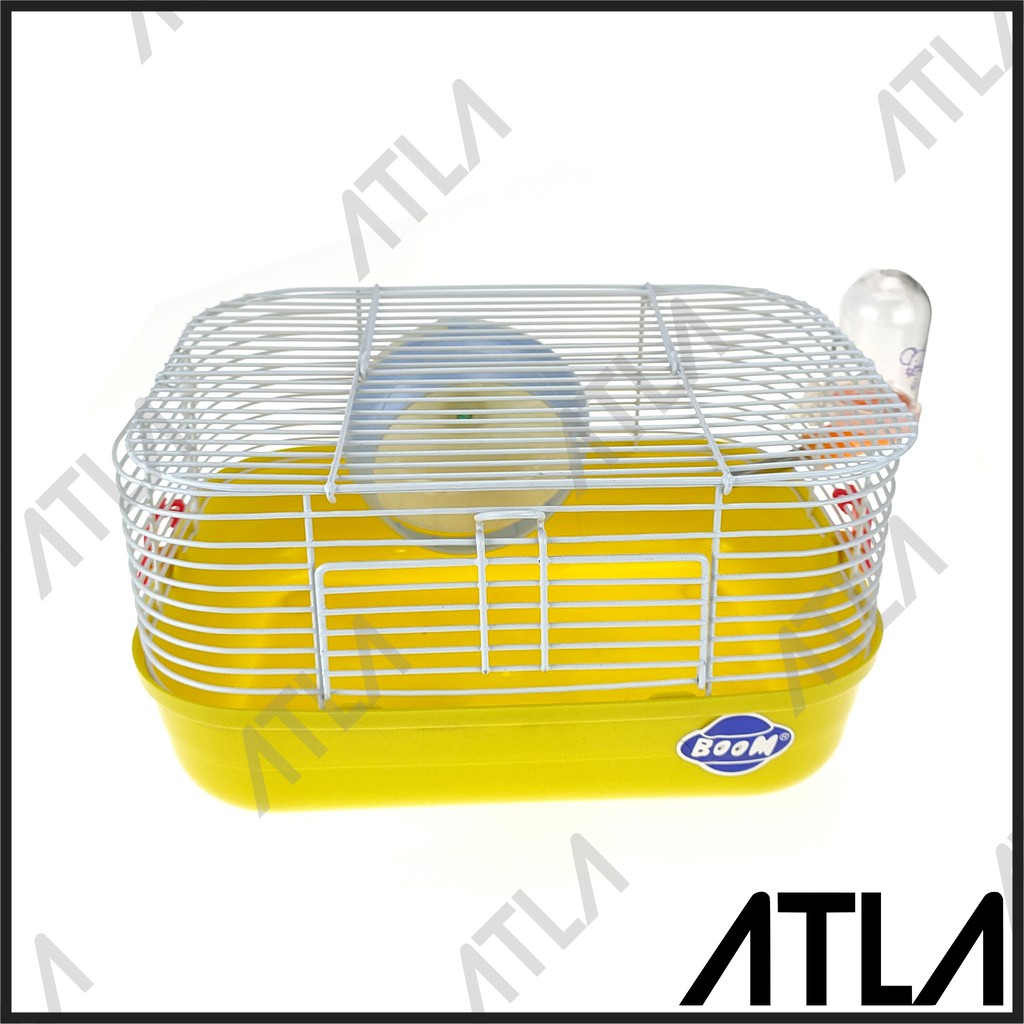 Kandang Hamster Mini Warna Rumah Hewan Peliharaan Besi Kecil KH005-8