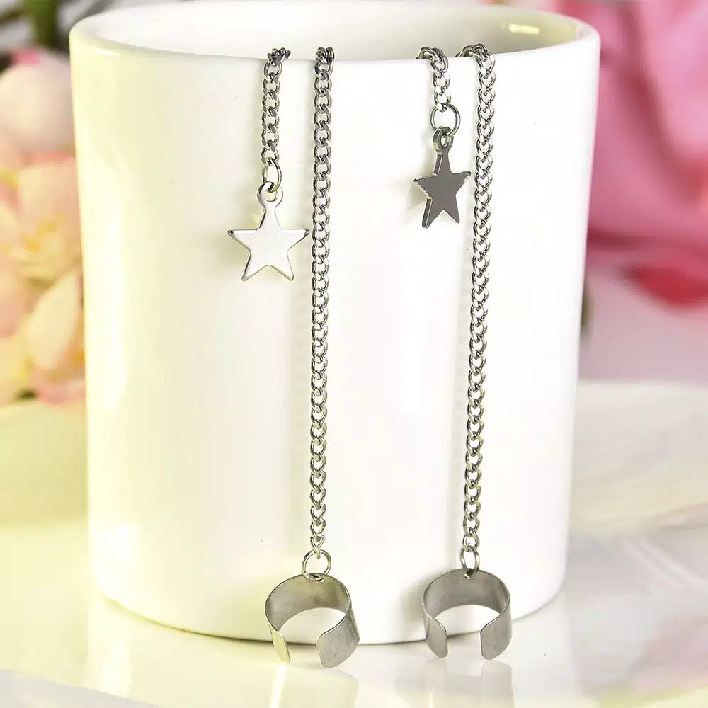 Anting BTS Bangtan Boys Anting Clip Star