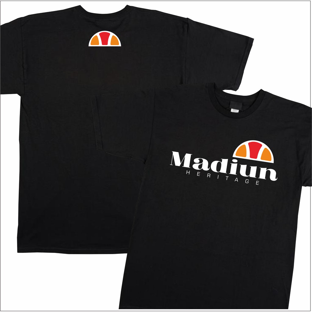 Kaos T Shirt Baju Pria Ellese Madiun Casual Cotton Combed 30s Premium