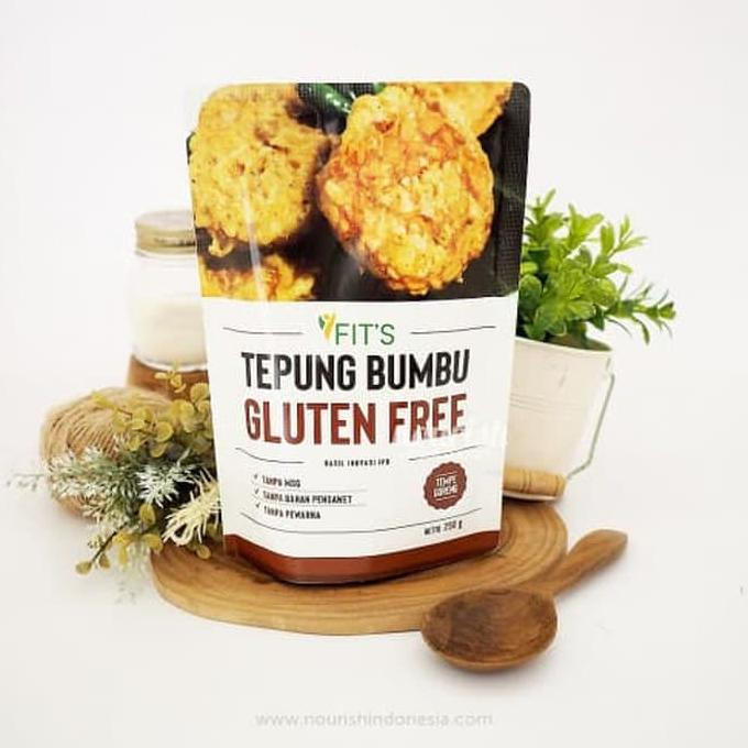 

TERMURAH Fits Mandiri, Tepung Bumbu Gorengan Gluten Free NON MSG Kode 252