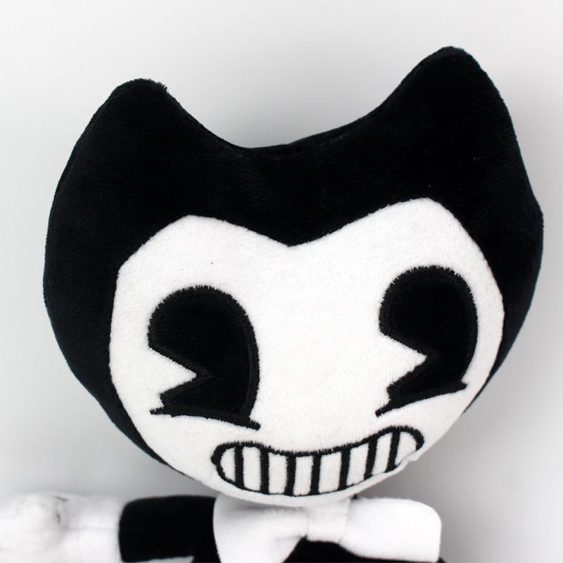 30cm/11.8inch Bendy and the Ink Machine Plush Doll Figure Toy Black White Alice Boris Toy Gift