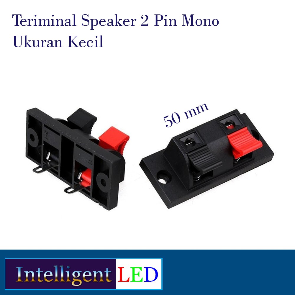 Terminal Speaker 2 Pin Mono ukuran Kecil