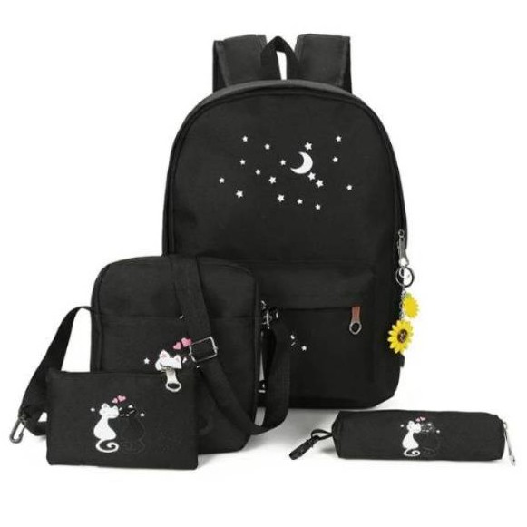 Tas Anak Sekolah Backpack kucing kawin tas ransel sekolah