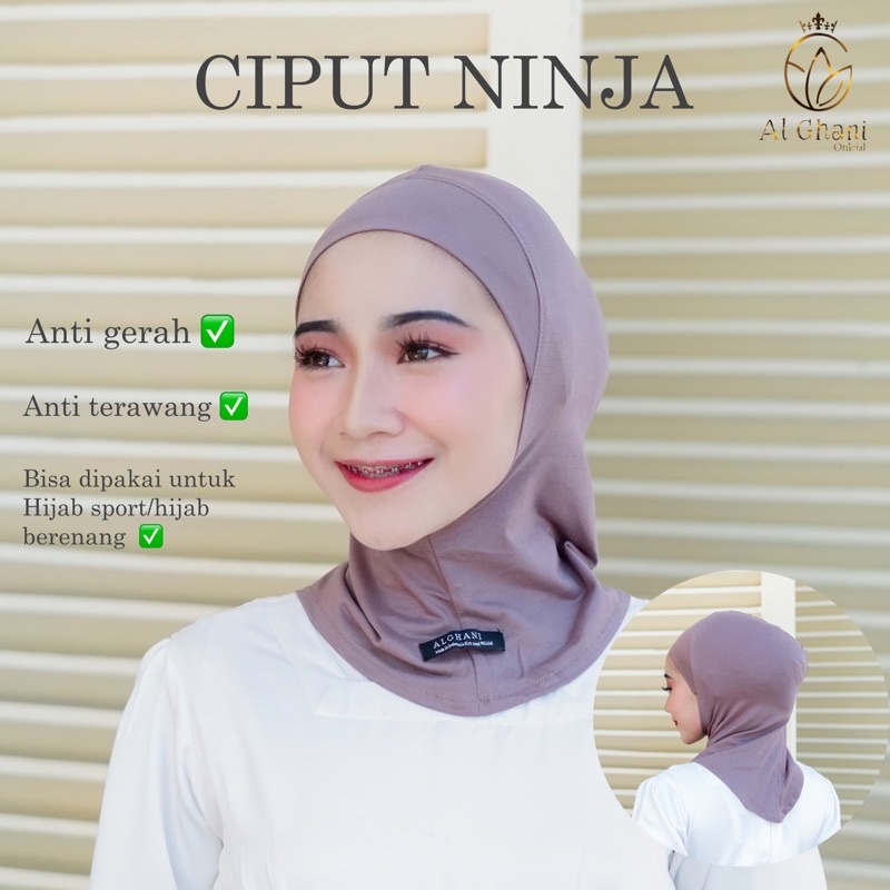 AlGHANI - CIPUT NINJA RAYON SUPER PREMIUM ANTI GERAH | INNER NINJA