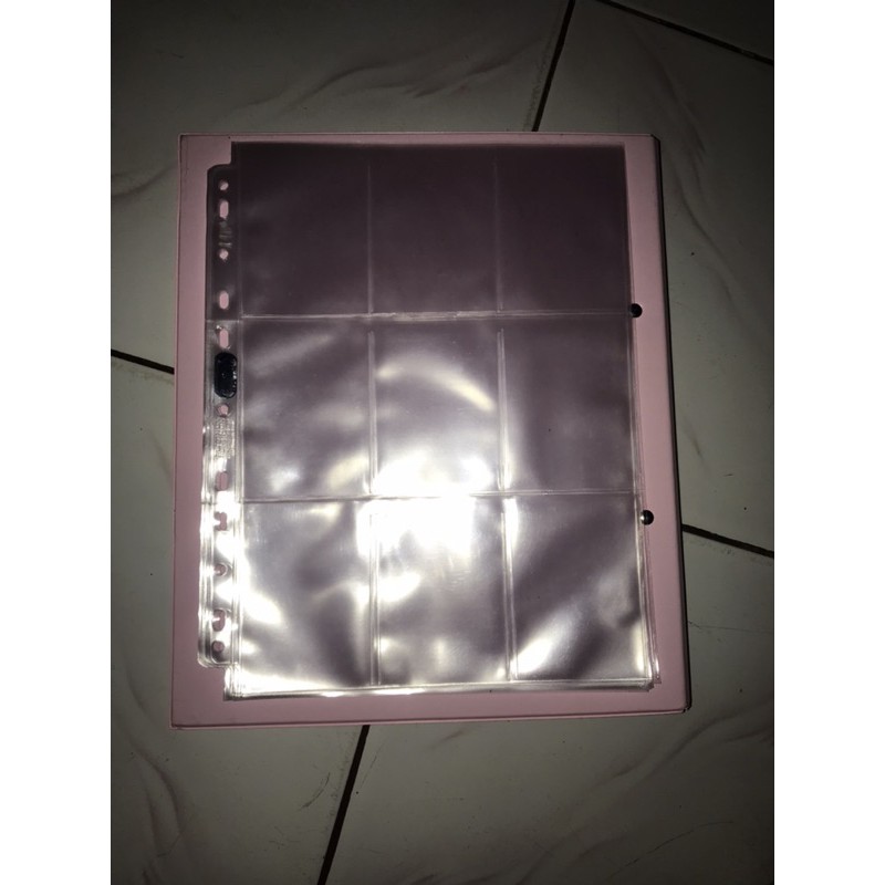 PRELOVED Ultra Pro Sleeve 9 Pocket 11 holes (BOOKED)