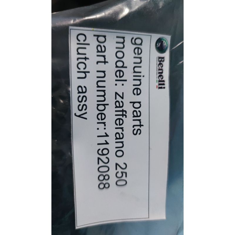 assy clutch benelli zafferano 250