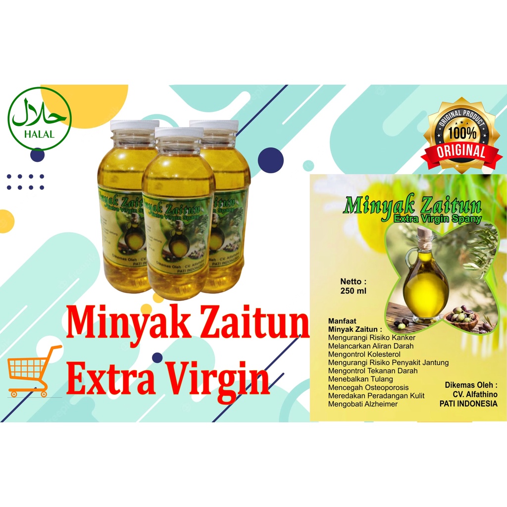 

MINYAK ZAITUN EXTRA VIRGIN | Extra Virgin Olive Oil | Zaitun 100% Original