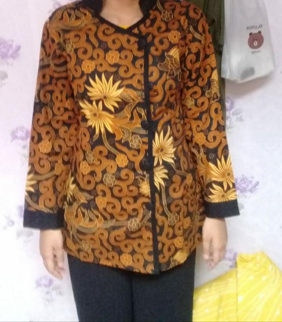 Batik Couple Original Pekalongan Sarimbit Batik Motif Kembang Kenongo