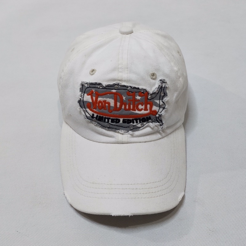 White Von Dutch Cap