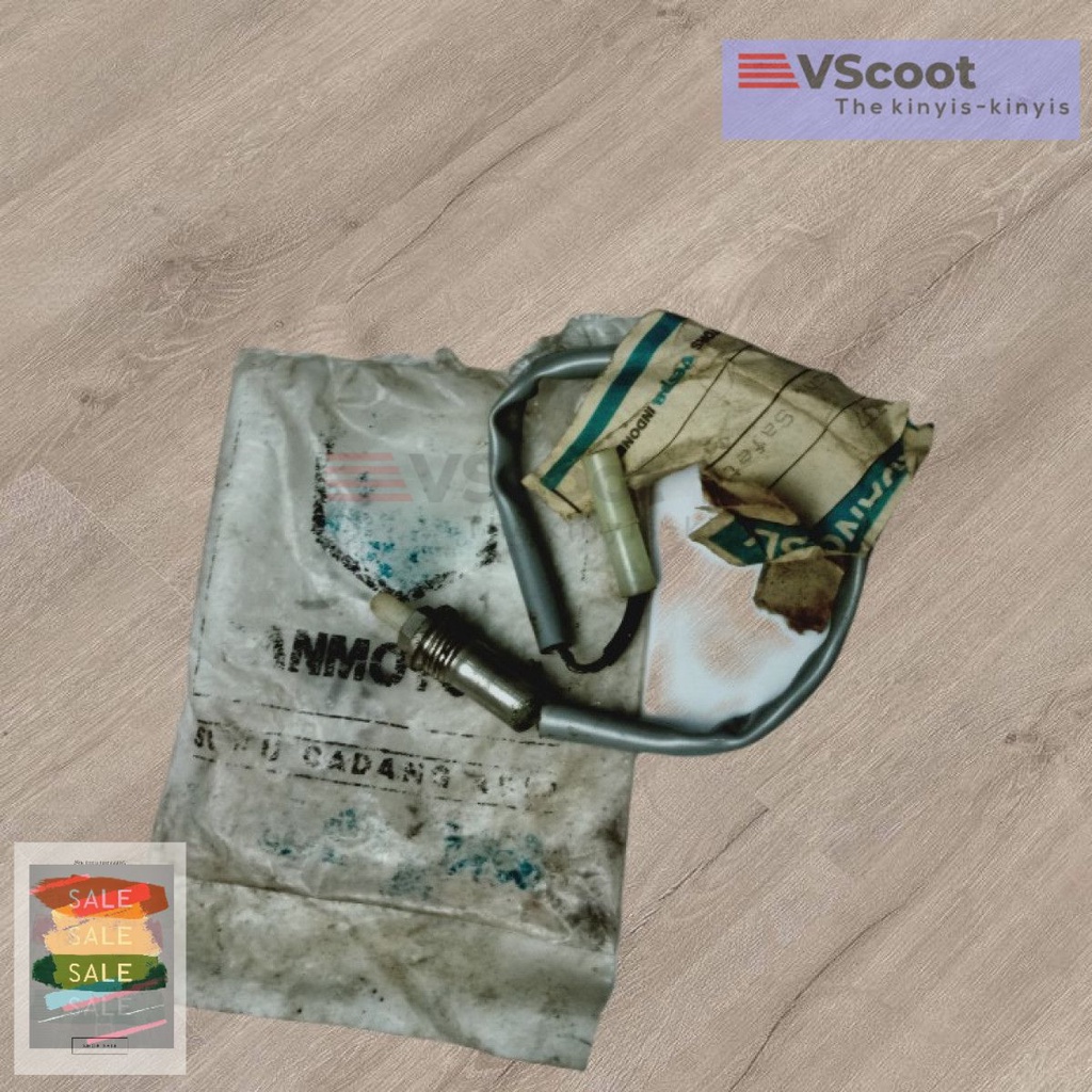 Vespa Excel Exclusive Swit Switch Rem Depan Original Danmotor biru