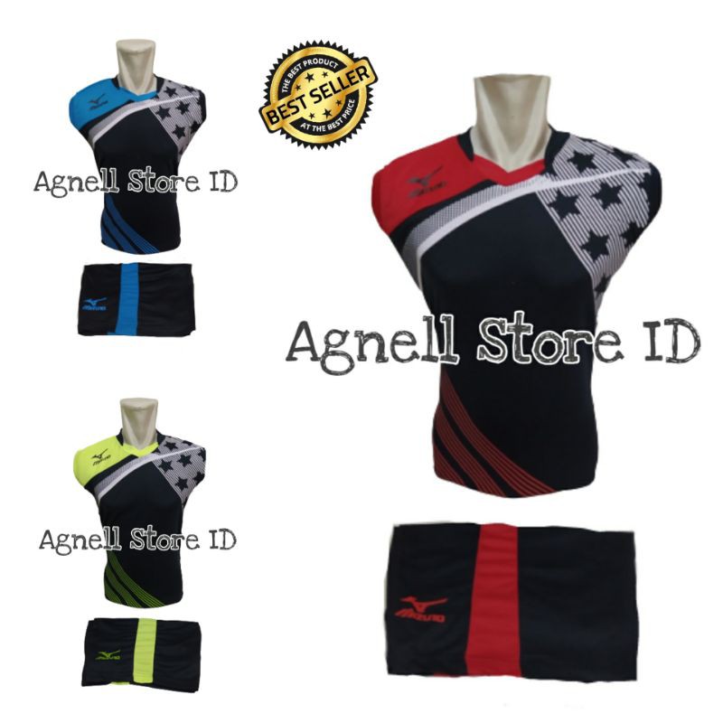[TERLARIS] Baju Voli Singlet Stelan Jersey Kaos Volly Dewasa