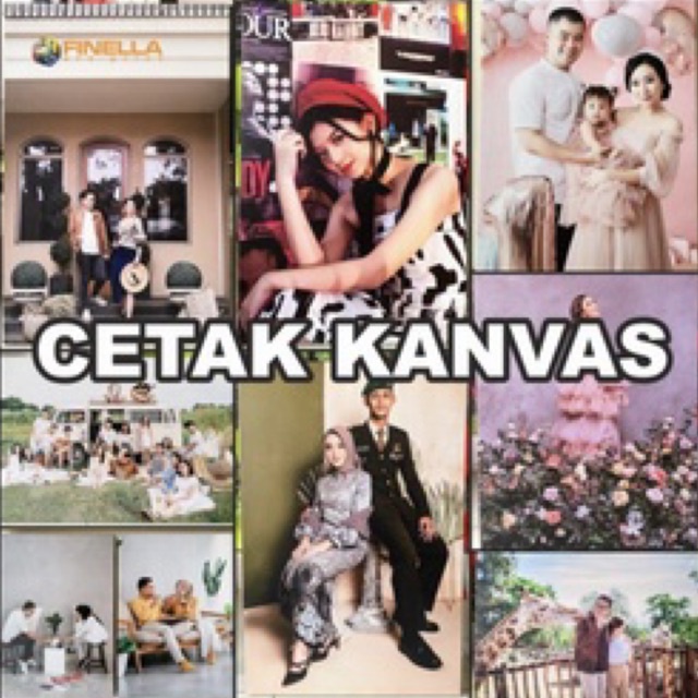 Cetak foto kanvas lembaran