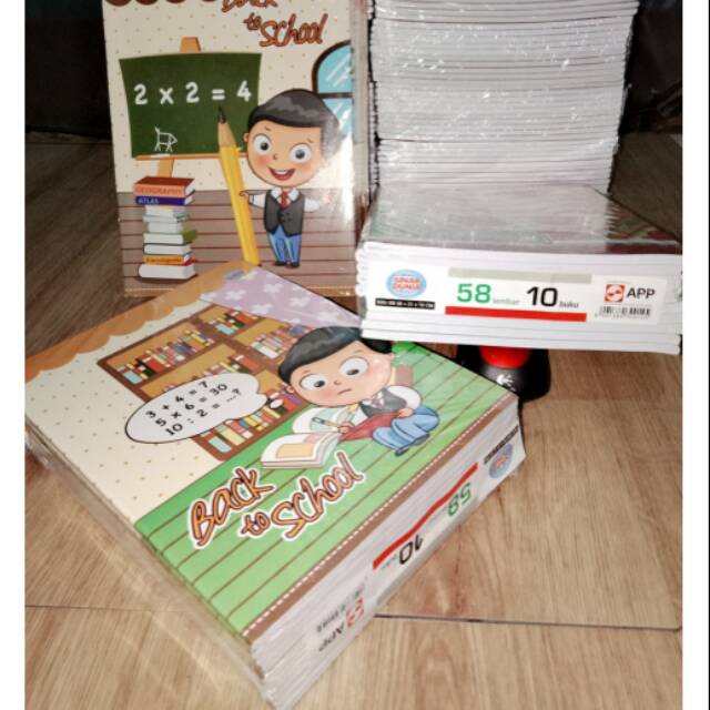 

BUKU TULIS SIDU 58 LEMBAR UK QUARTO. VIA GOSEND