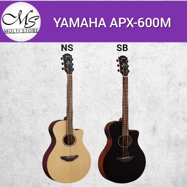 Gitar Akustik Elektrik - YAMAHA APX600M - APX 600M - APX600 M - APX 600 M - ORIGINAL