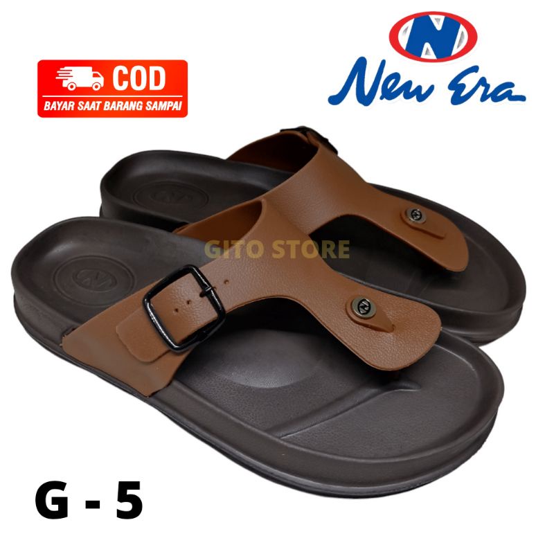 sandal pria new era- sandal santai pria-sandal jepit pria-sandal pria mura 39-43