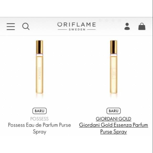 Parfum giordani gold essenza mini pure spray