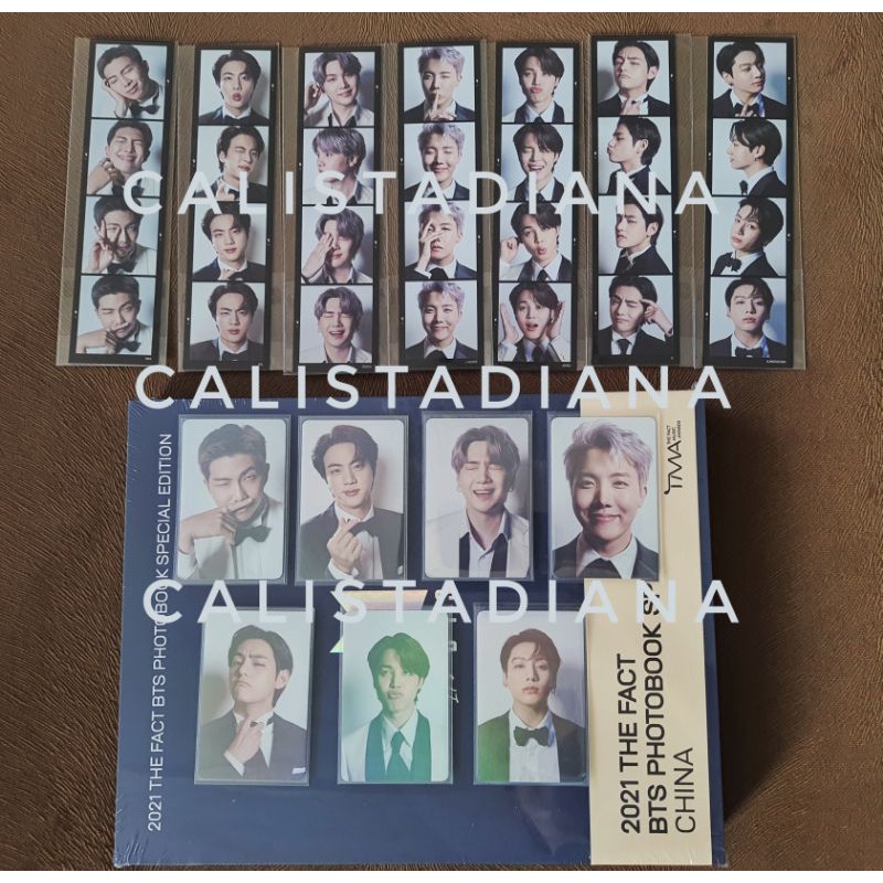 READY STOCK THE FACT 2021 BTS PHOTOBOOK CHINA EDITION