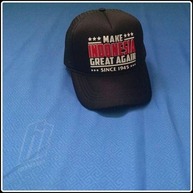 Topi Make Indonesia Great Again