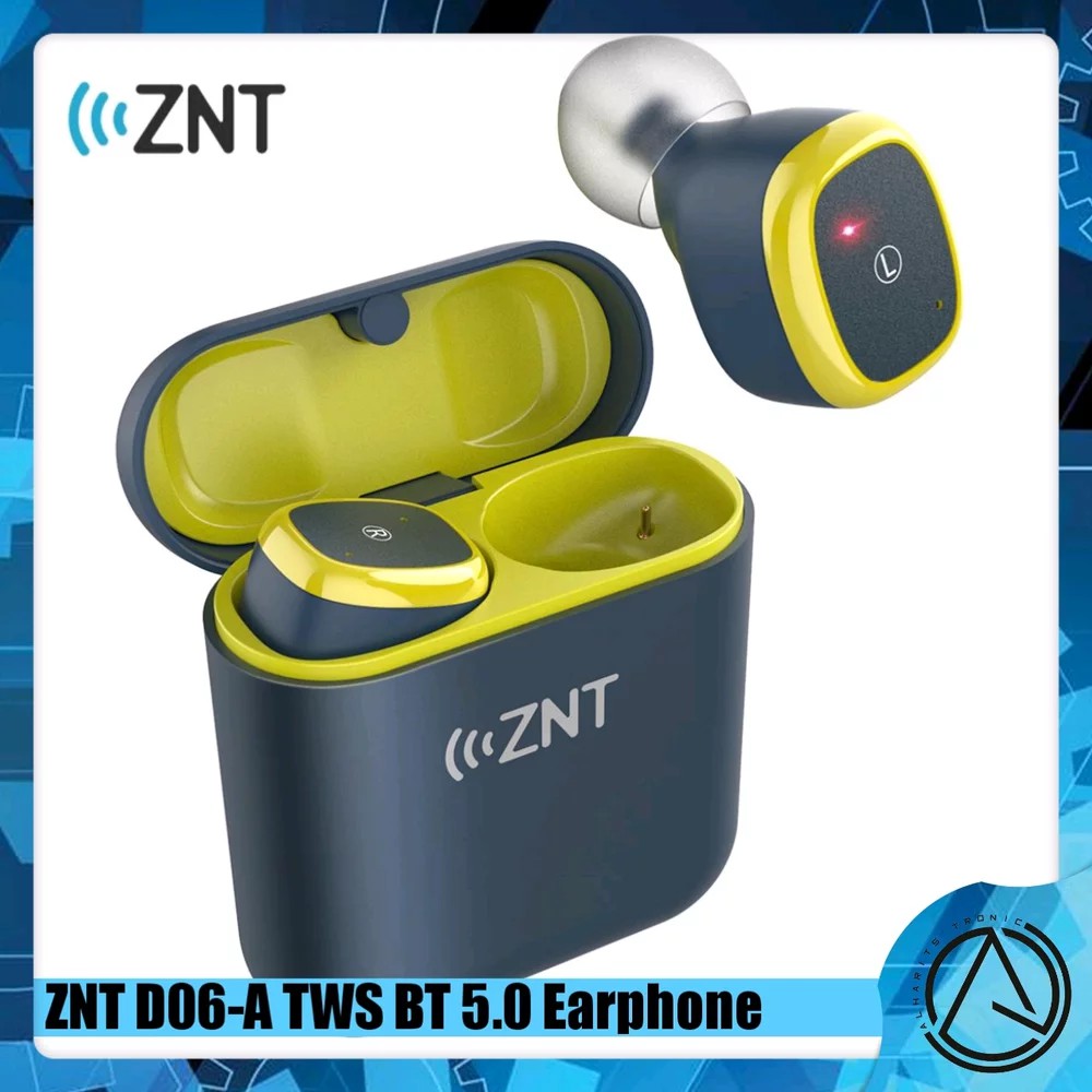 ZNT D06-A TWS True Wireless Bluetooth 5.0 Mini In-Ear Earphone With Hi-Fi Sound