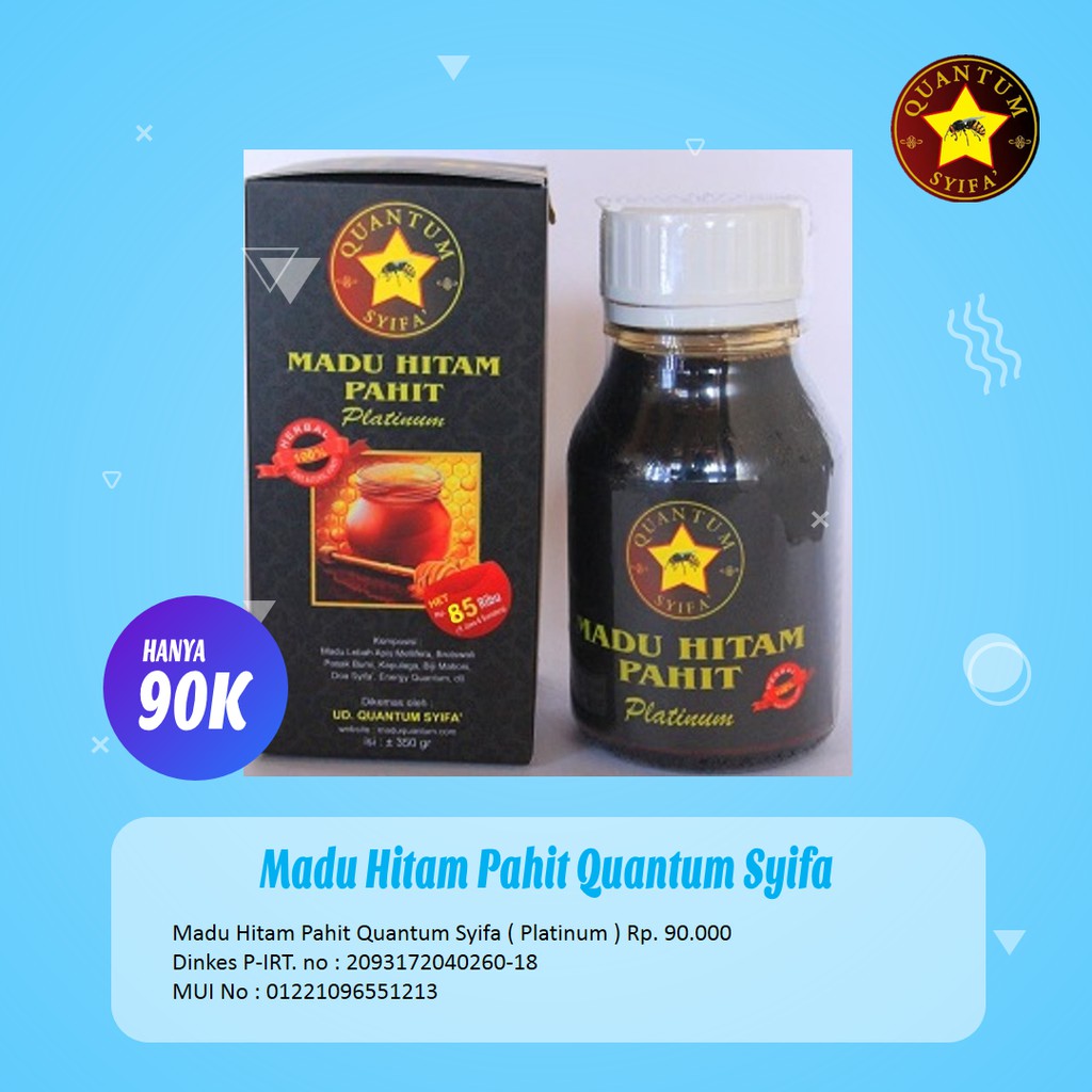 

Madu Hitam Pahit Quantum Syifa