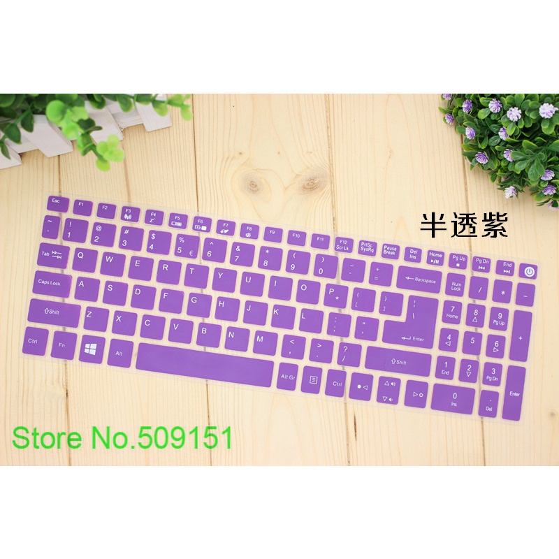 Cover Pelindung keyboard 15.6 &quot;Bahan Silikon Untuk Acer Aspire V15 T5000 V5-591G N15Q1 VN7-792G E5-532G F557- 53g