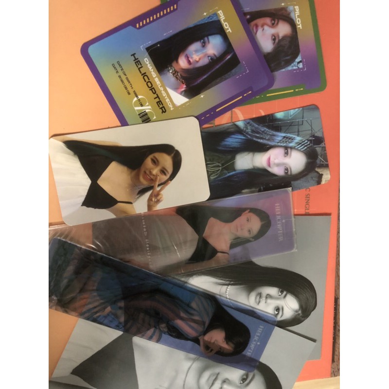 CLC HELICOPTER ALBUM PHOTOCARD DAN PRINTILAN