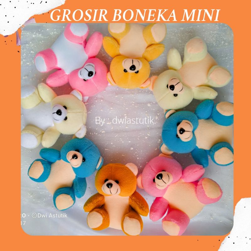 BONEKA MINI HADIAH KADO MURAH / BONEKA BUKET / BONEKA HAMPERS KADO WISUDA ULANG TAHUN