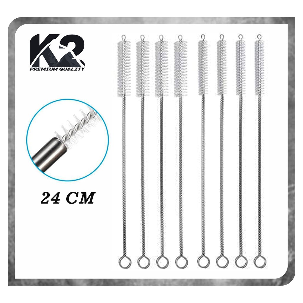 Sikat Pembersih Sedotan / Sikat Sedotan STAINLESS Brush Straw