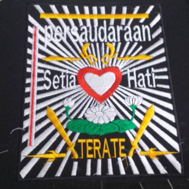 Bordir bet psht punggung