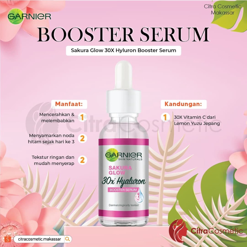 Garnier Booster Serum 30 Ml Sakura Glow | Bright Complete