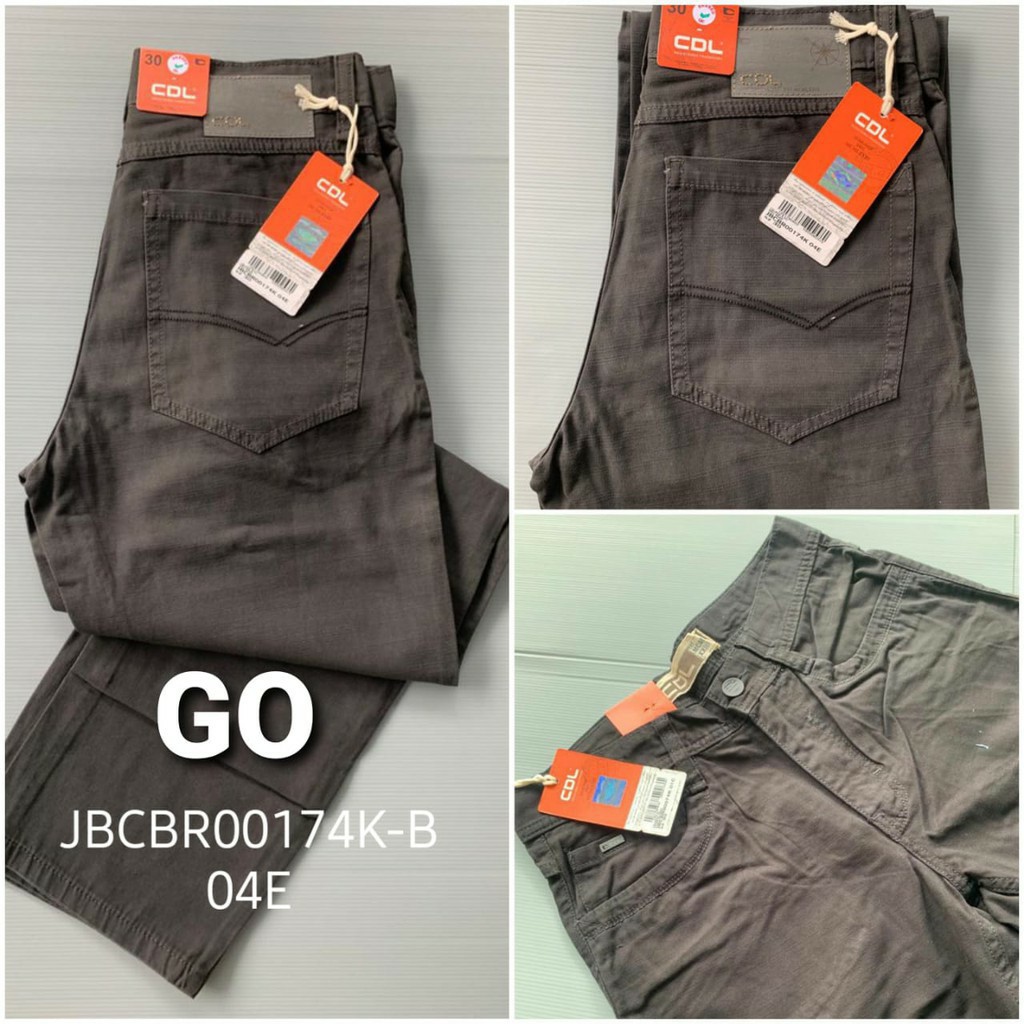 gos JBCBR CDL By CARDINAL OFFICER Celana Panjang Casual Chino Pockets Reguler Original Katun Bermuda