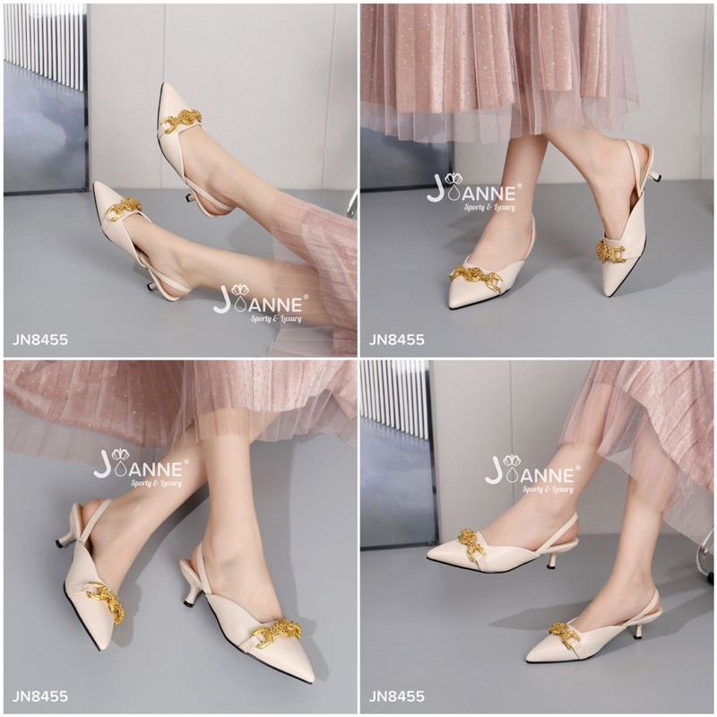 JOANNE Slingback Heels Shoes JN8455 [ORIGINAL BRAND]