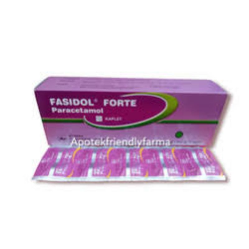 Fasidol Forte Tablet/ Obat Penurun Demam/ Sakit kepala/ Sakit Gigi