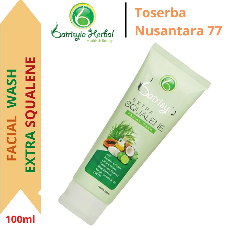 Batrisyia Facial Wash Extra Squalene 100 ml