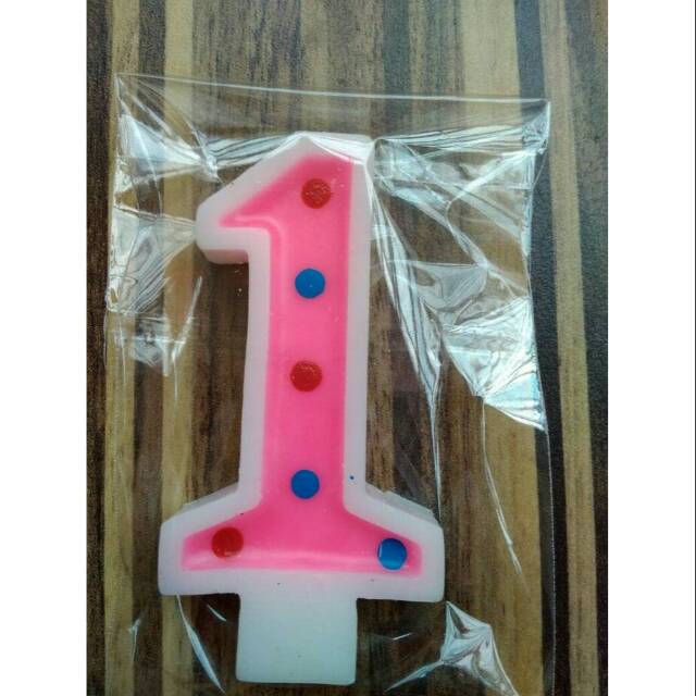 Lilin Ulang Tahun Angka # 1