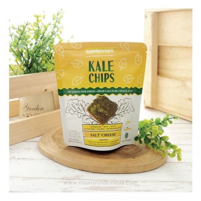 

Sunkrisps Kale Chips Salt Cheese 20gr ~ kp953