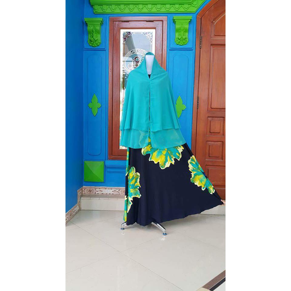 Gamis Jersey Super Model Payung