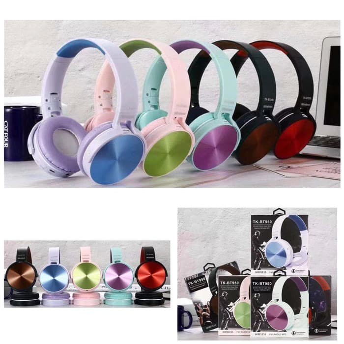 Headphone Bluetooth Wireless Super Explosloive Bass