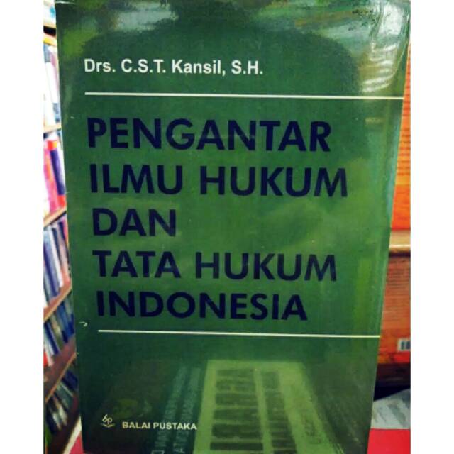 Buku Pengantar Ilmu Hukum Karangan Kansil