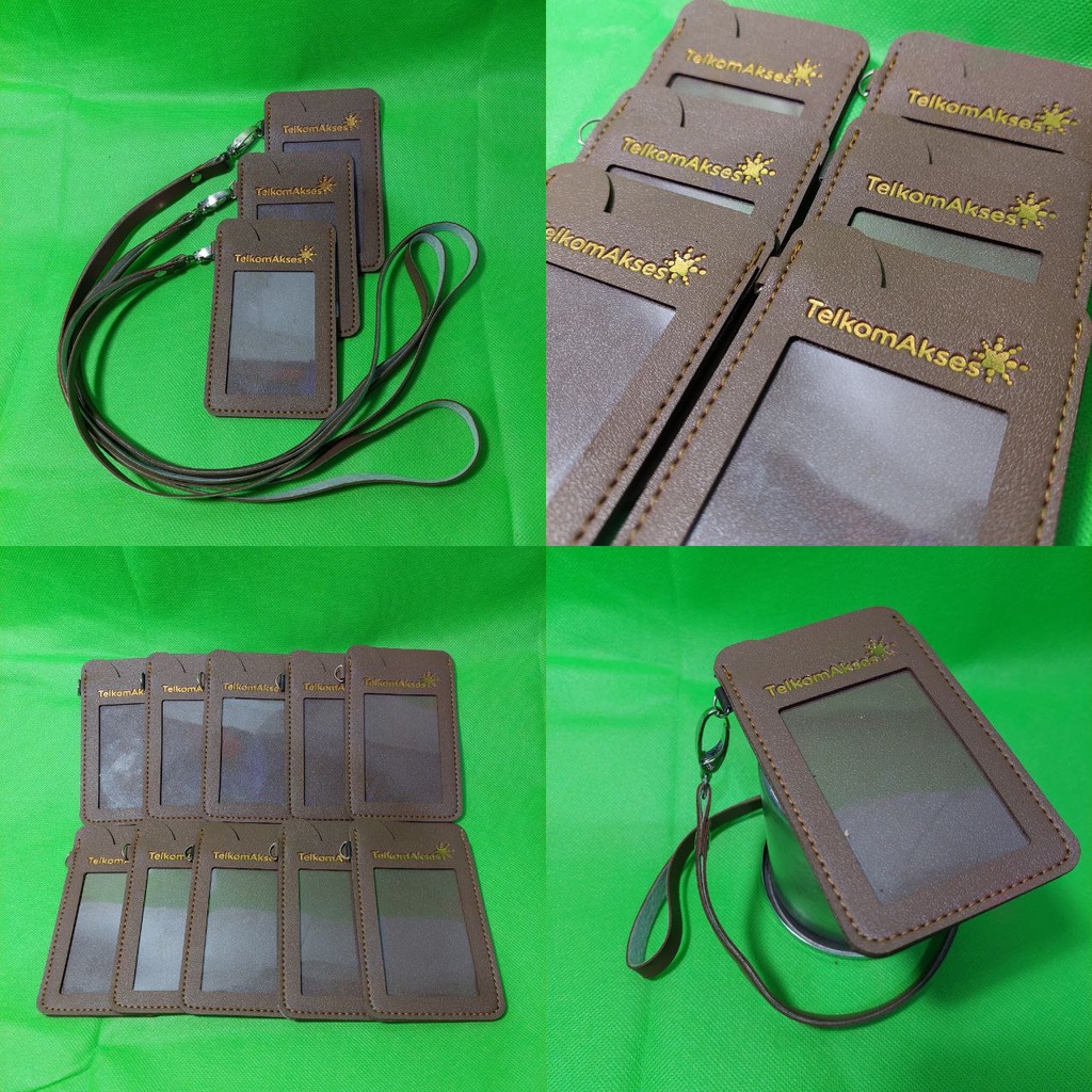 

Tempat ID Card Telkom Akses warna Coklat